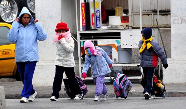 translated from Spanish: For cold, SEE travels half an hour into schools