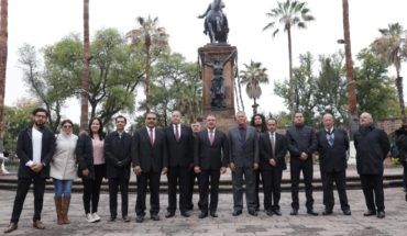 translated from Spanish: Morelia City Council commemorates the CCIV Luctuoso Anniversary of the Generalísimo Don José María Morelos y Pavón