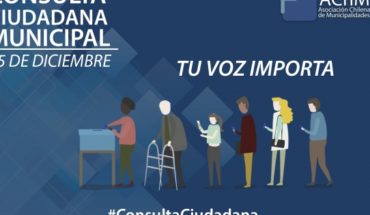 translated from Spanish: Municipalities detail historical Citizen consultation scheduled for December 15