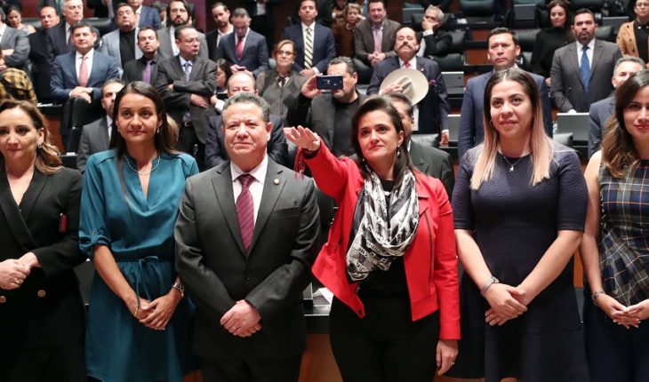 translated from Spanish: Senate elects Margarita Ríos-Farjat as Minister of the Court