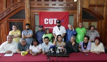 translated from Spanish: Social Unity rejects the Government’s “repressive agenda” and calls for curbing its processing