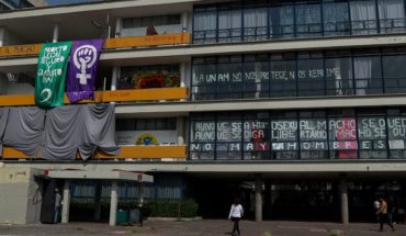 translated from Spanish: Teachers call for action against gender-based violence at UNAM