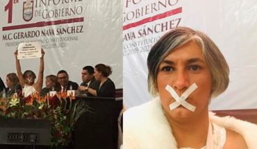 translated from Spanish: Today yes, I’m not going to talk, because I was forbidden to do it: Zinacantepec Regidora, Edomex