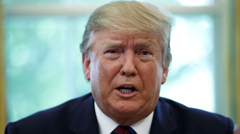Trump lashes out at Democrats for 'impeachment' hours before historic lower house vote