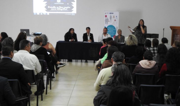 translated from Spanish: Women’s Community Networks, joined the work in conjunction with the Morelia authorities