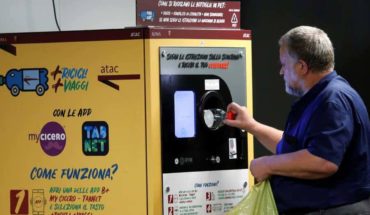 En Roma entregan boletos de Metro a cambio del reciclaje de botellas