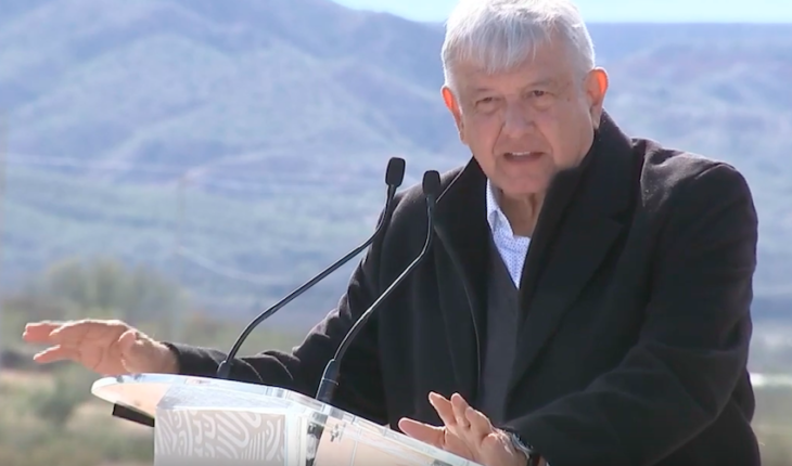 translated from Spanish: AMLO promises justice and memorial to victims