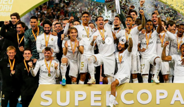 translated from Spanish: After a heartless final Real Madrid takes the Super Cup