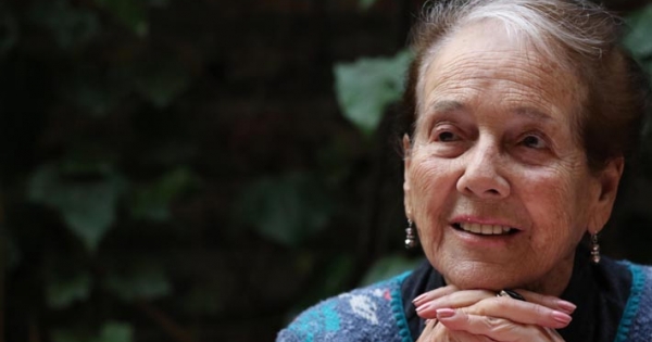 At the age of 99, the writer Monica Echeverría died