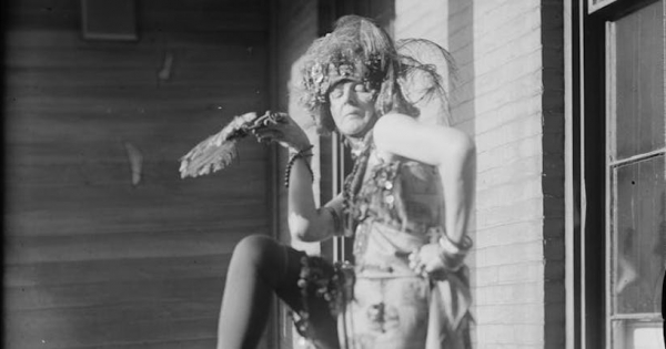 Baroness Dada and Duchamp Urinal
