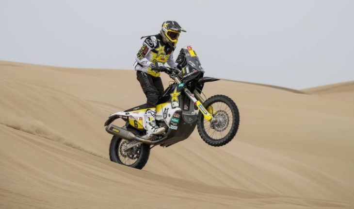translated from Spanish: Dakar 2020: Quintanilla won the 11th stage and approached leader Brabec
