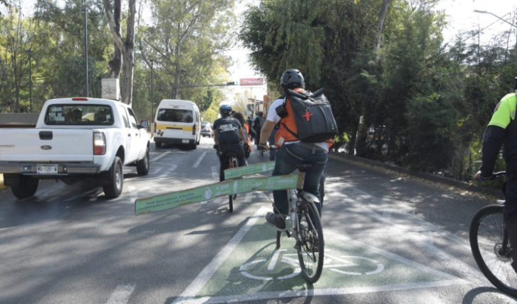 translated from Spanish: Government Morelia will strengthen cycling mobility, safe and viable