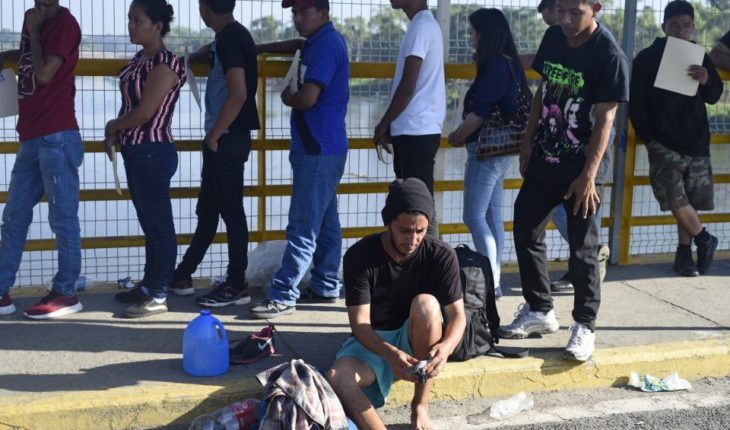 translated from Spanish: INM prevented NGOs from entering station where migrants are locked up