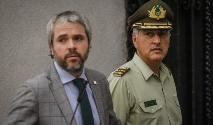 translated from Spanish: Interior Minister called for approving Carabineros modernization ahead of legislative recess