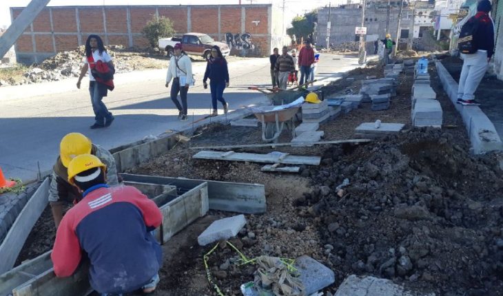 translated from Spanish: Morelia City Council conducted a tour of supervision in works of the Estate of Trenches of Morelos