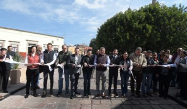 translated from Spanish: Morelia City Council opens work in San José garden