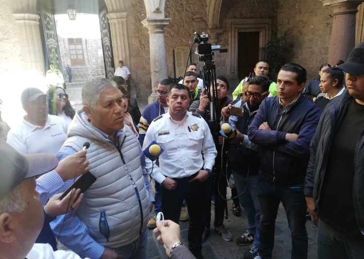 Morelia City Council reports that resolved requests for elements of the Morelia Police