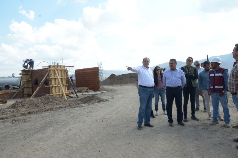 Raúl Morón oversees works in the Northeast of the city