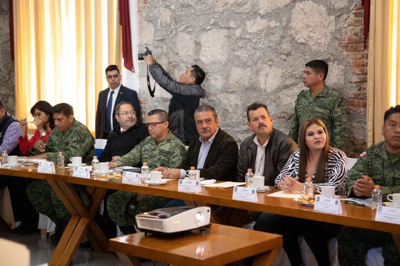 Raúl Morón reports that Morelia Government will be facilitator for National Guard tasks