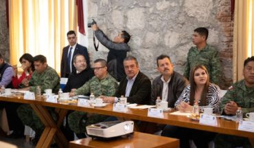 translated from Spanish: Raúl Morón reports that Morelia Government will be facilitator for National Guard tasks