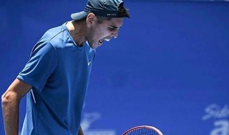 translated from Spanish: Tabilo had a dream debut in the first round of the Australian Open