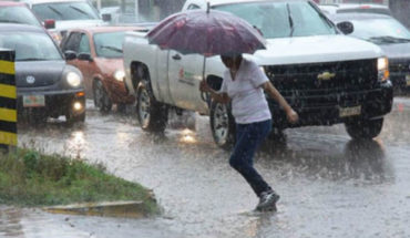 Lluvias puntuales fuertes acompañadas de descargas eléctricas y granizadas en Chiapas