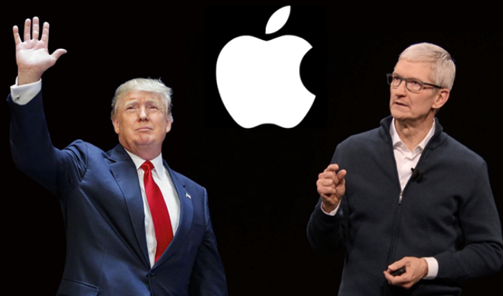 translated from Spanish: Trump threatens Apple and this could put every iPhone in the world at risk