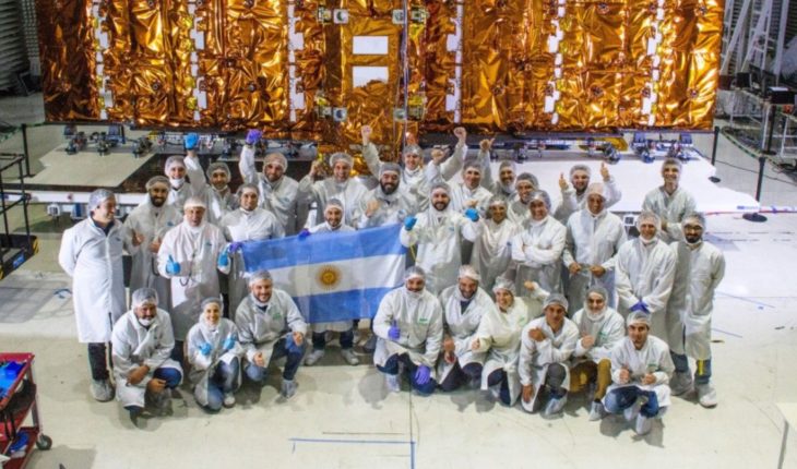 El satélite argentino SAOCOM 1B comienza su viaje al espacio