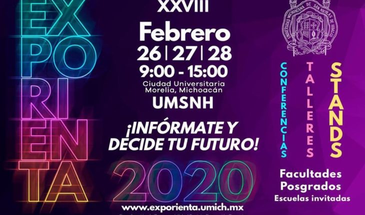 Este miércoles inicia Exporienta 2020 en la UMSNH