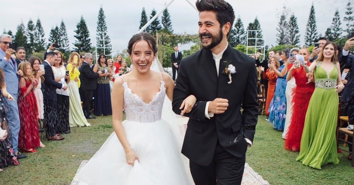 Evaluna Montaner se casó con el cantante Camilo: mirá las fotos
