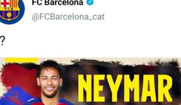 Hackean las cuentas del Barcelona y anuncian el fichaje de Neymar