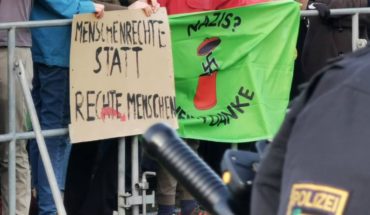 Marcha neonazi y concentración antifascista remecen el 75º aniversario de la devastación de Dresde