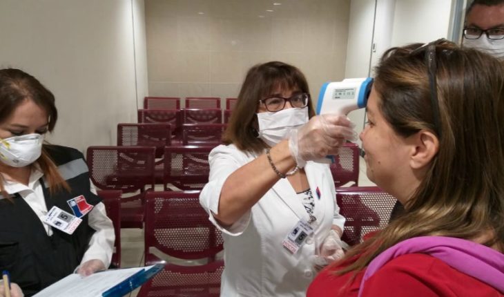 Minsal reforzó medidas preventivas por Coronavirus en el Aeropuerto de Santiago