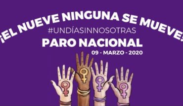 Mujeres Convocan a marcha y paro nacional para el 8 y 9 de marzo