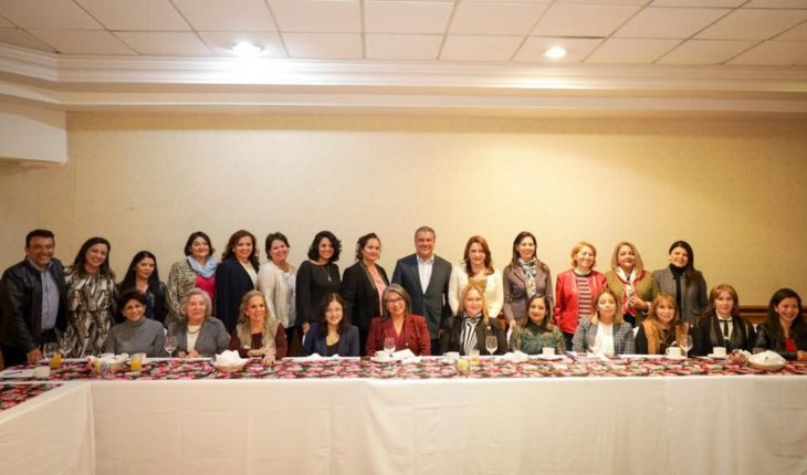 Raúl Morón se reúne con mujeres empresarias de Morelia
