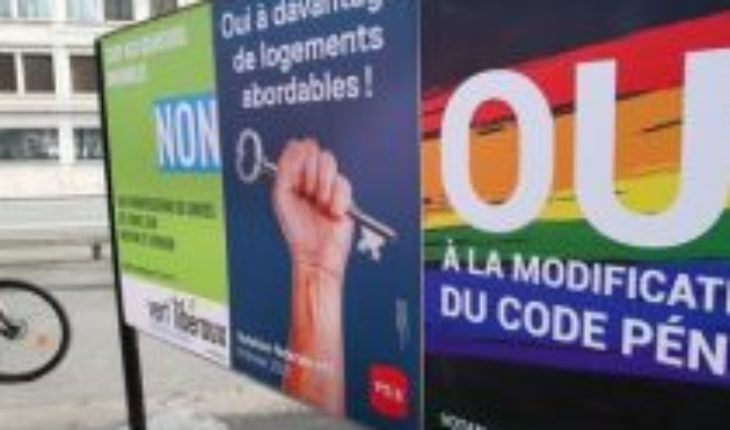 Suizos aprueban en referéndum una ley contra la homofobia