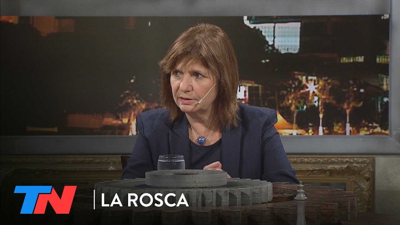 ¿Presos políticos en la Argentina? Particia Bullrich en La ROSCA