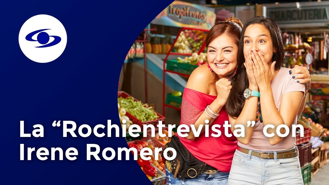 Rochi se le midió al reto periodístico y entrevistó a Irene Romero