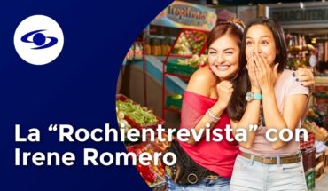 Video: Rochi se le midió al reto periodístico y entrevistó a Irene Romero