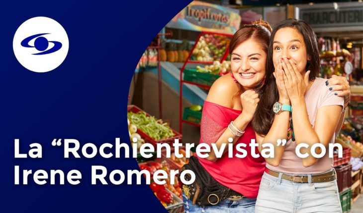 Video: Rochi se le midió al reto periodístico y entrevistó a Irene Romero