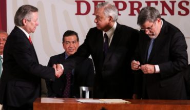 translated from Spanish: AMLO supports reform of the judiciary that seeks to fight corruption