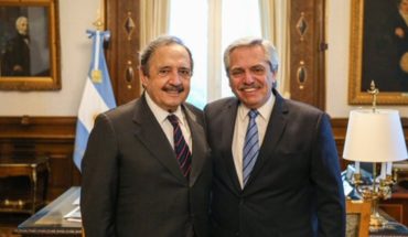 Alberto Fernández received Ricardo Alfonsín, future ambassador to Spain