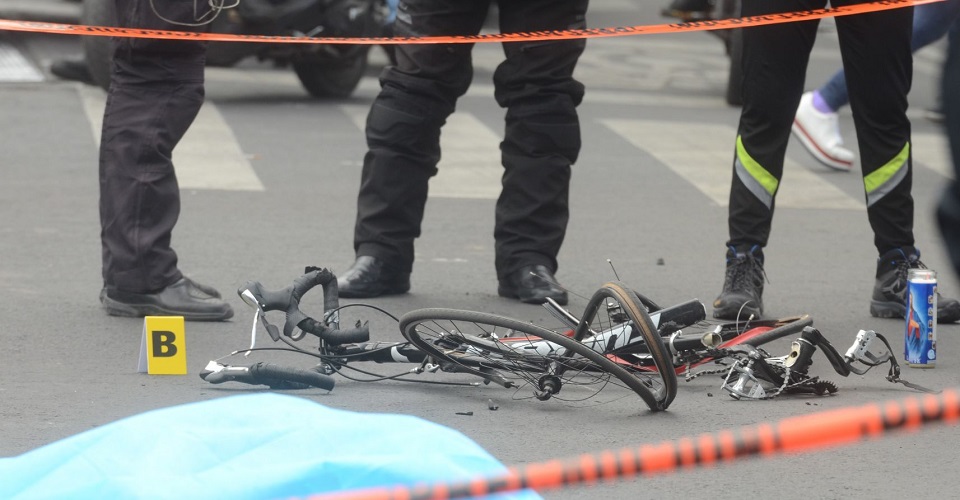 Cyclist dies by military fire in Santa María La Ribera, in CDMX