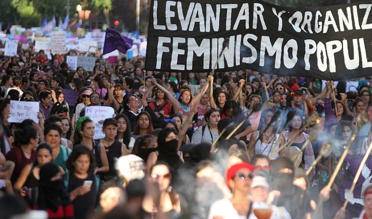translated from Spanish: Government called on feminist organizations to “coordinate” by 8M march