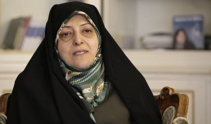 translated from Spanish: Iran’s Vice President for Women’s and Family Affairs tested positive for coronavirus