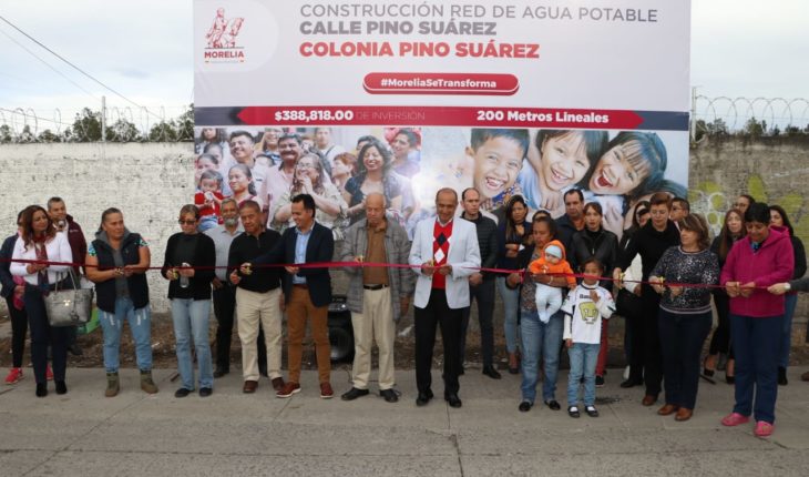 translated from Spanish: Morelia City Council opens Drinking Water Network