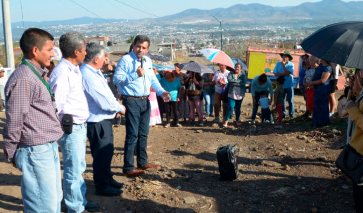 translated from Spanish: Morelia Government opens drainage and drinking water works in Ciudad Jardín