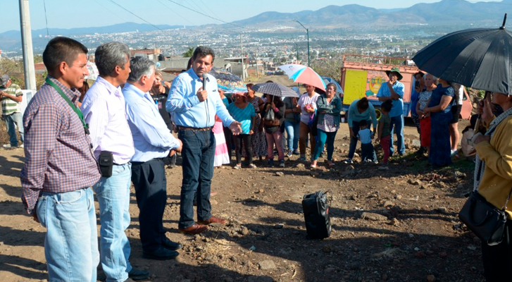 Morelia Government opens drainage and drinking water works in Ciudad Jardín