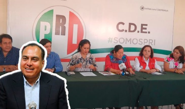 translated from Spanish: PRI Michoacán will not defend Gerónimo Color in case of alleged enrichment