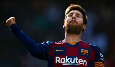 translated from Spanish: Unstoppable messi; scores four goals in Barcelona’s win against Eibar